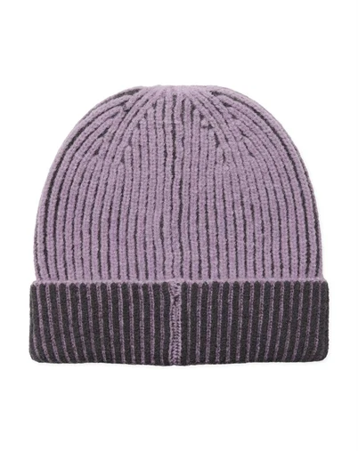Woodbird - WBYeti Plated Beanie - Violet Slate Blue
